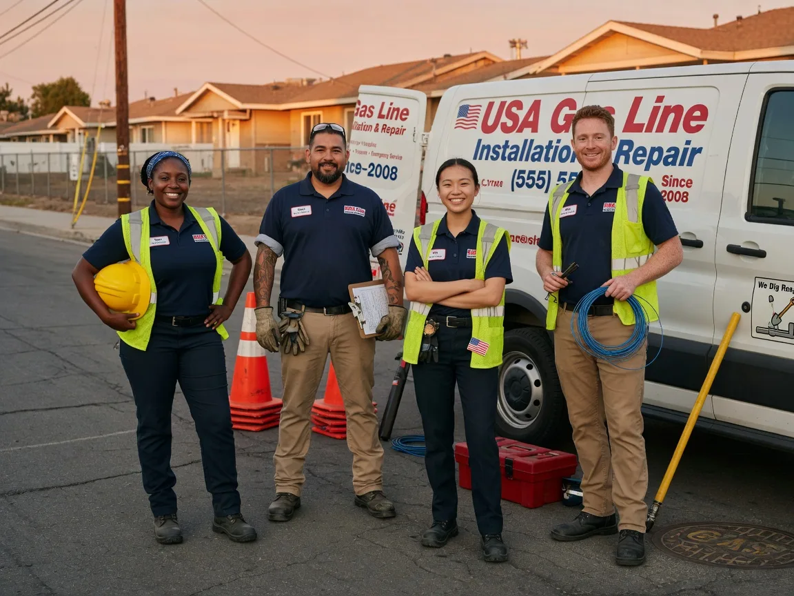 Gas Line Installation company in Grimes, IA